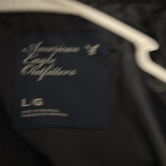 American Eagle Outfitters Black and Gray Plaid wool Jacket - Picture 10 of 17